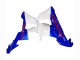 Mejores Carenados Moto Honda CBR900RR 929 2000-2001 - Blanco Azul Rojo HRC