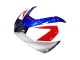 Mejores Carenados Moto Honda CBR900RR 929 2000-2001 - Blanco Azul Rojo HRC