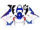 Mejores Carenados Moto Honda CBR900RR 929 2000-2001 - Blanco Azul Rojo HRC