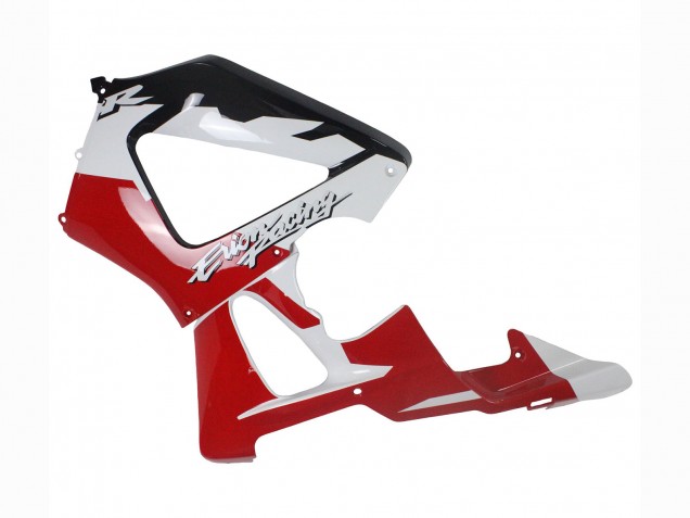 Mejores Carenados Moto Honda CBR900RR 929 2000-2001 - Blanco Rojo Negro Brillante Carrera