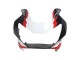 Mejores Carenados Moto Honda CBR900RR 929 2000-2001 - Blanco Rojo Negro Brillante Carrera