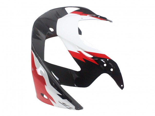 Mejores Carenados Moto Honda CBR900RR 929 2000-2001 - Blanco Rojo Negro Brillante Carrera