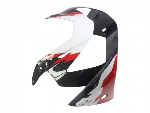 Mejores Carenados Moto Honda CBR900RR 929 2000-2001 - Blanco Rojo Negro Brillante Carrera