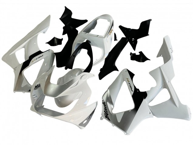 Mejores Carenados Moto Honda CBR900RR 929 2000-2001 - Blanco Plata