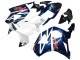 Mejores Carenados Moto Honda CBR900RR 954 2002-2003 - Blanco Azul Oscuro