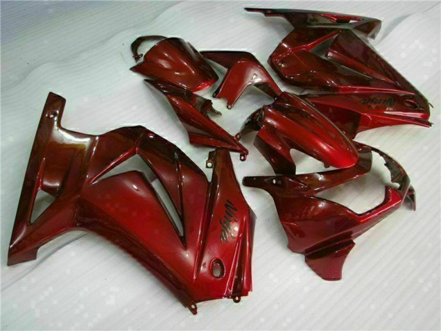 Mejores Carenados Moto Kawasaki EX250 2008-2012 - Rojo Granate