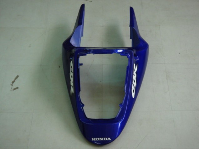 Mejores Carenados Moto Honda CBR900RR 954 2002-2003 - Azul Amarillo Negro Brillante Telefonica MoviStar Castrol