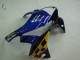 Mejores Carenados Moto Honda CBR900RR 954 2002-2003 - Azul Amarillo Negro Brillante Telefonica MoviStar Castrol