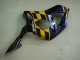 Mejores Carenados Moto Honda CBR900RR 954 2002-2003 - Azul Amarillo Negro Brillante Telefonica MoviStar Castrol