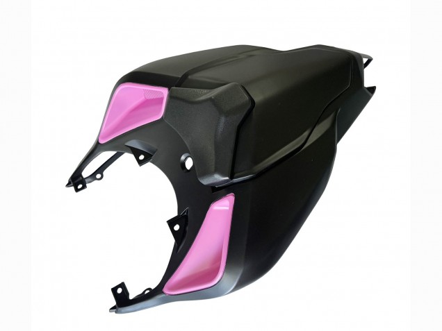 Mejores Carenados Moto Ducati 848 2007-2014 - Blanco Rosa Negro Brillante Connie