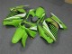 Mejores Carenado Moto Kawasaki EX250 2008-2012 - Verde Blanco Negro