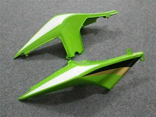 Mejores Carenado Moto Kawasaki EX250 2008-2012 - Verde Blanco Negro