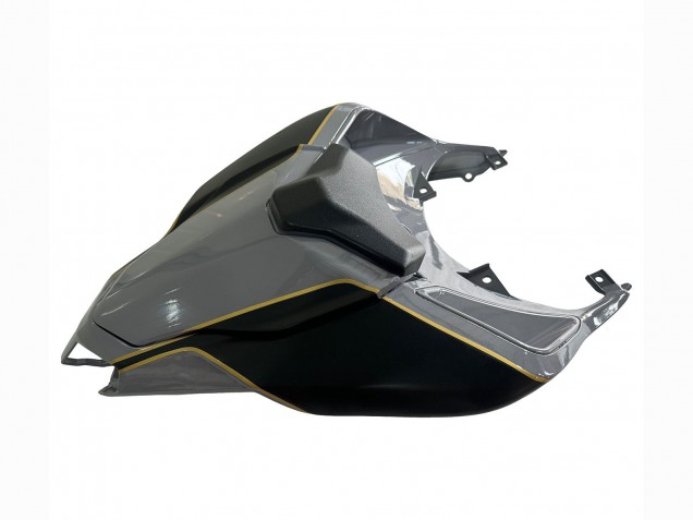 Mejores Carenados Moto Ducati 848 2007-2014 - Plata Oro Negro Mate