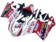 Mejores Carenados Moto Ducati 848/1098/1198 2007-2014 - Blanco Rojo Negro Brillante Valsir Xerox
