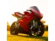 Mejores Carenados Moto Ducati 848 2007-2014 - Rojo Negro Brillante