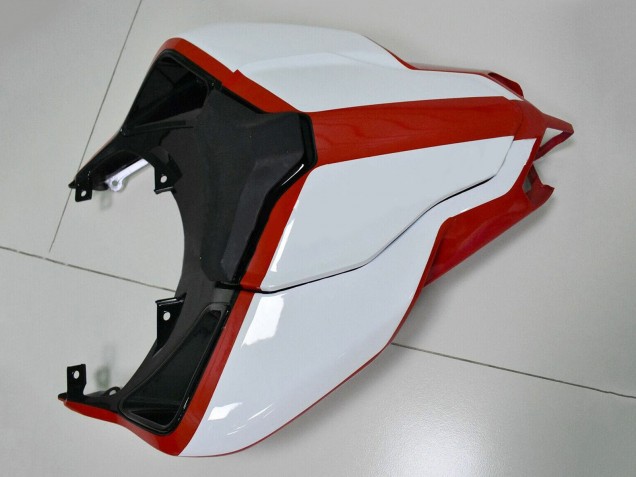 Mejores Carenados Moto Ducati 848/1098/1198 2007-2014 - Blanco Rojo Verde Negro Brillante