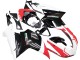 Mejores Carenados Moto Ducati 848/1098/1198 2007-2014 - Blanco Rojo Negro Brillante