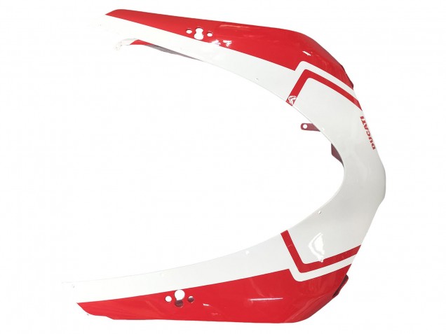 Mejores Carenados Moto Ducati 848/1098/1198 2007-2014 - Blanco Rojo Negro Brillante