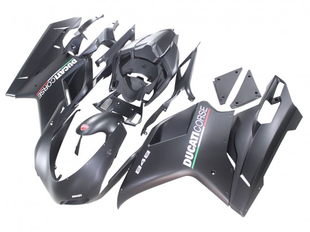 Mejores Carenados Moto Ducati 848 2007-2014 - Gris Mate