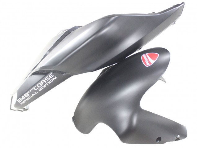 Mejores Carenados Moto Ducati 848 2007-2014 - Gris Mate