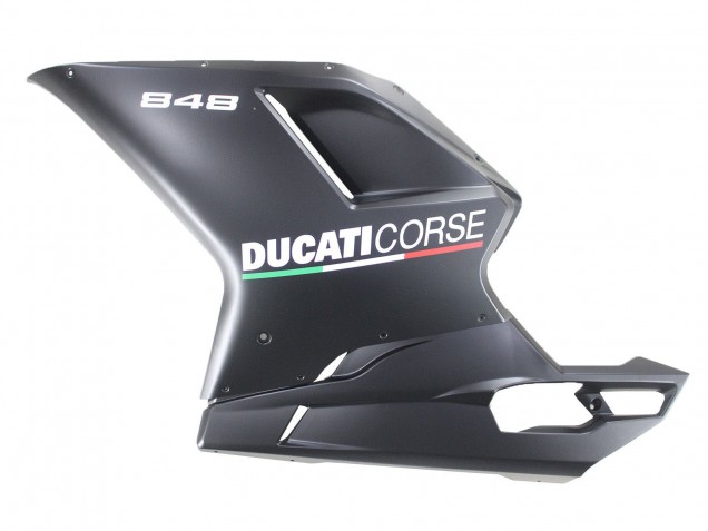 Mejores Carenados Moto Ducati 848 2007-2014 - Gris Mate