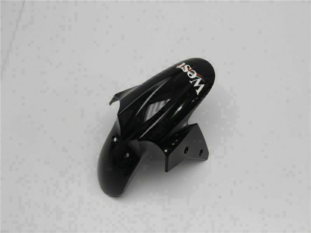 Mejores Carenados Moto Kawasaki EX250 2008-2012 - Negro Brillante Blanco West