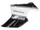 Mejores Carenados Moto Ducati 848/1098/1198 2007-2014 - Blanco Negro Brillante Corse
