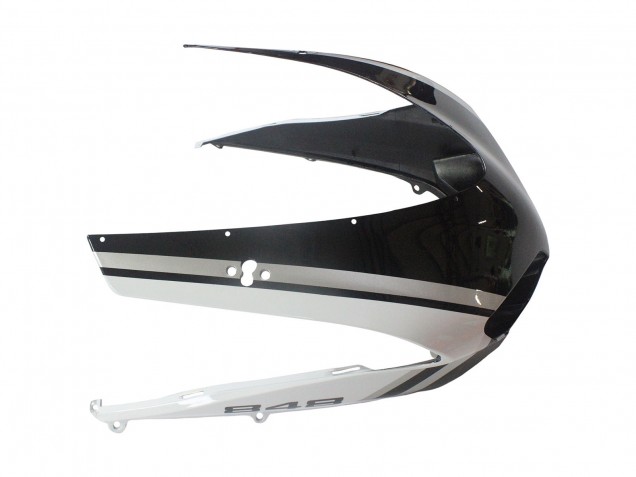 Mejores Carenados Moto Ducati 848/1098/1198 2007-2014 - Blanco Negro Brillante Corse