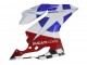 Mejores Carenados Moto Ducati Panigale 899 2011-2014 - Blanco Azul Rojo Negro