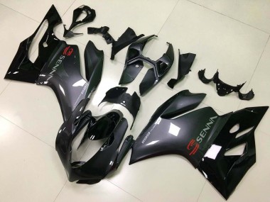 Mejores Carenados Moto Ducati Panigale 1199 2011-2014 - Negro Brillante