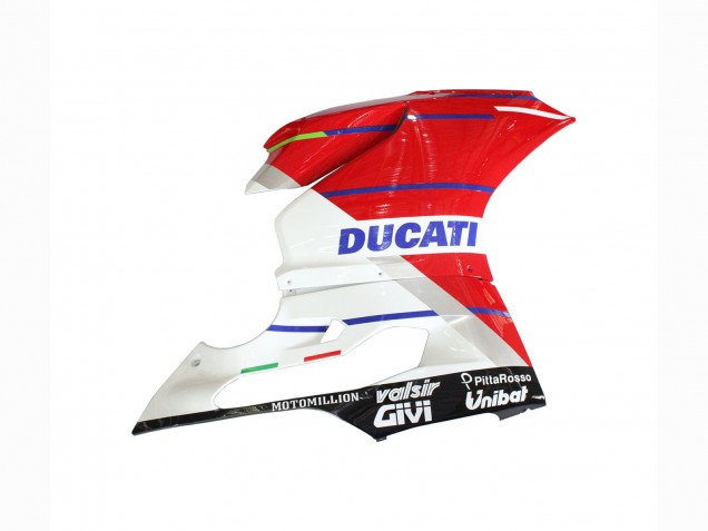 Mejores Carenados Moto Ducati Panigale 899/1199 2011-2014 - Blanco Rojo Verde Azul Negro Brillante Flex-Box