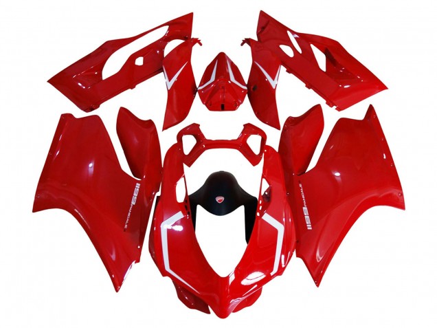 Mejores Kits Carenado Moto Ducati 1199 2011-2014 - Rojo