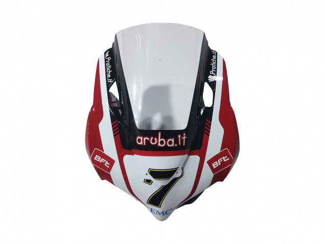 Mejores Carenados Moto Ducati Panigale 899/1199 2011-2014 - Blanco Rojo Negro Brillante Aruba.it 7