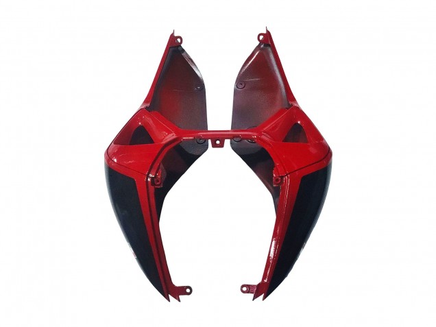 Mejores Carenados Moto Ducati 1199 2011-2014 - Rojo Plata Negro