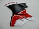 Mejores Carenados Moto Ducati 1199 2011-2014 - Blanco Rojo Negro Mate