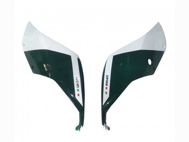 Mejores Carenados Moto Ducati Panigale 899 2011-2014 - Blanco Rojo Negro Brillante