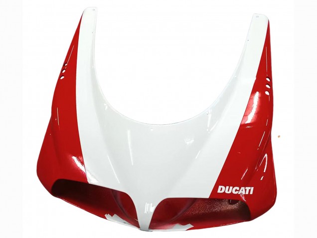 Mejores Carenados Moto Ducati 996 1993-2005 - Blanco Rojo Oro Negro Brillante Corse Performance