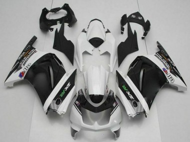Mejores Carenados Moto Kawasaki EX250 2008-2012 - Blanco Negro Verde