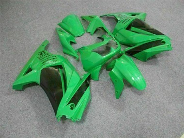 Mejores Carenados Moto Kawasaki EX250 2008-2012 - Verde Negro