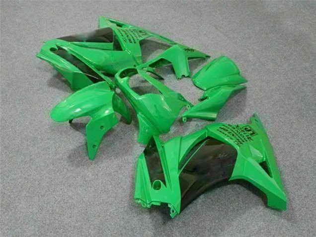 Mejores Carenados Moto Kawasaki EX250 2008-2012 - Verde Negro