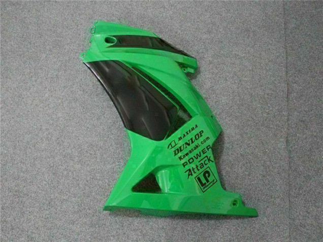 Mejores Carenados Moto Kawasaki EX250 2008-2012 - Verde Negro