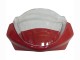 Mejores Carenados Moto Ducati Monster 696 796 1100 1100S 2008-2012 - Rojo Blanco