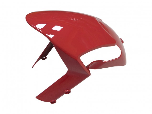 Mejores Carenados Moto Ducati Monster 696 796 1100 1100S 2008-2012 - Rojo Blanco