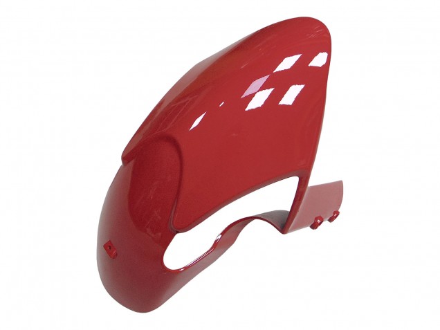 Mejores Carenados Moto Ducati Monster 696 796 1100 1100S 2008-2012 - Rojo Blanco