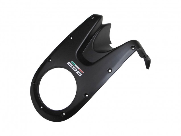 Mejores Carenados Moto Ducati Monster 696 796 1100 1100S 2008-2012 - Rojo Blanco