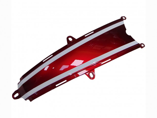 Mejores Carenados Moto Ducati Monster 696 796 1100 1100S 2008-2012 - Blanco Rojo Negro Brillante