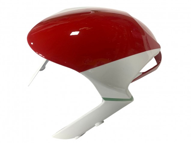 Mejores Carenado Moto Ducati Monster 696 796 1100 1100S 2008-2012 - Blanco Rojo Verde
