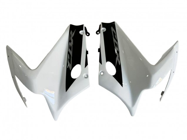 Mejores Carenados Moto Honda CBR125R 2002-2006 - Blanco Negro Brillante