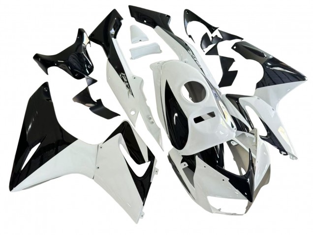 Mejores Carenados Moto Honda CBR125R 2002-2006 - Blanco Negro Brillante