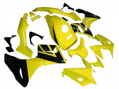 Mejores Carenados Moto Honda CBR125R 2002-2006 - Amarillo Negro Brillante
